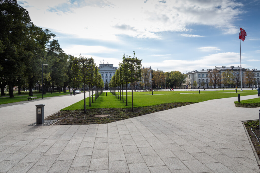 Lukiškių aikštė, Plaza 6x4 Quartz