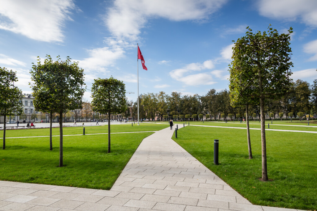 Lukiškių aikštė, Plaza 6x4 Quartz